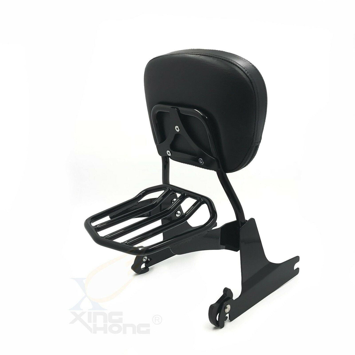 Sissy Bar Passenger Backrest Luggage Rack For Harley Softail Standard FXST 00-05 - Moto Life Products