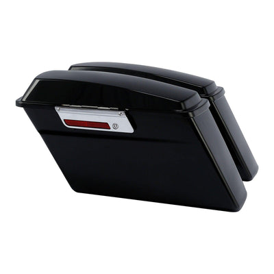 Painted Hard Saddle Bags Saddlebag Fit For Harley Touring Electra Glide 94-13 US - Moto Life Products