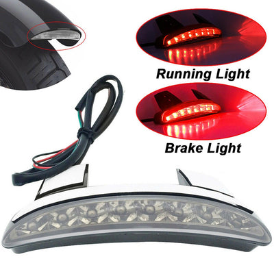 Chopped Fender LED Tail Running Light License Plate Fit for Harley SportsterXL - Moto Life Products