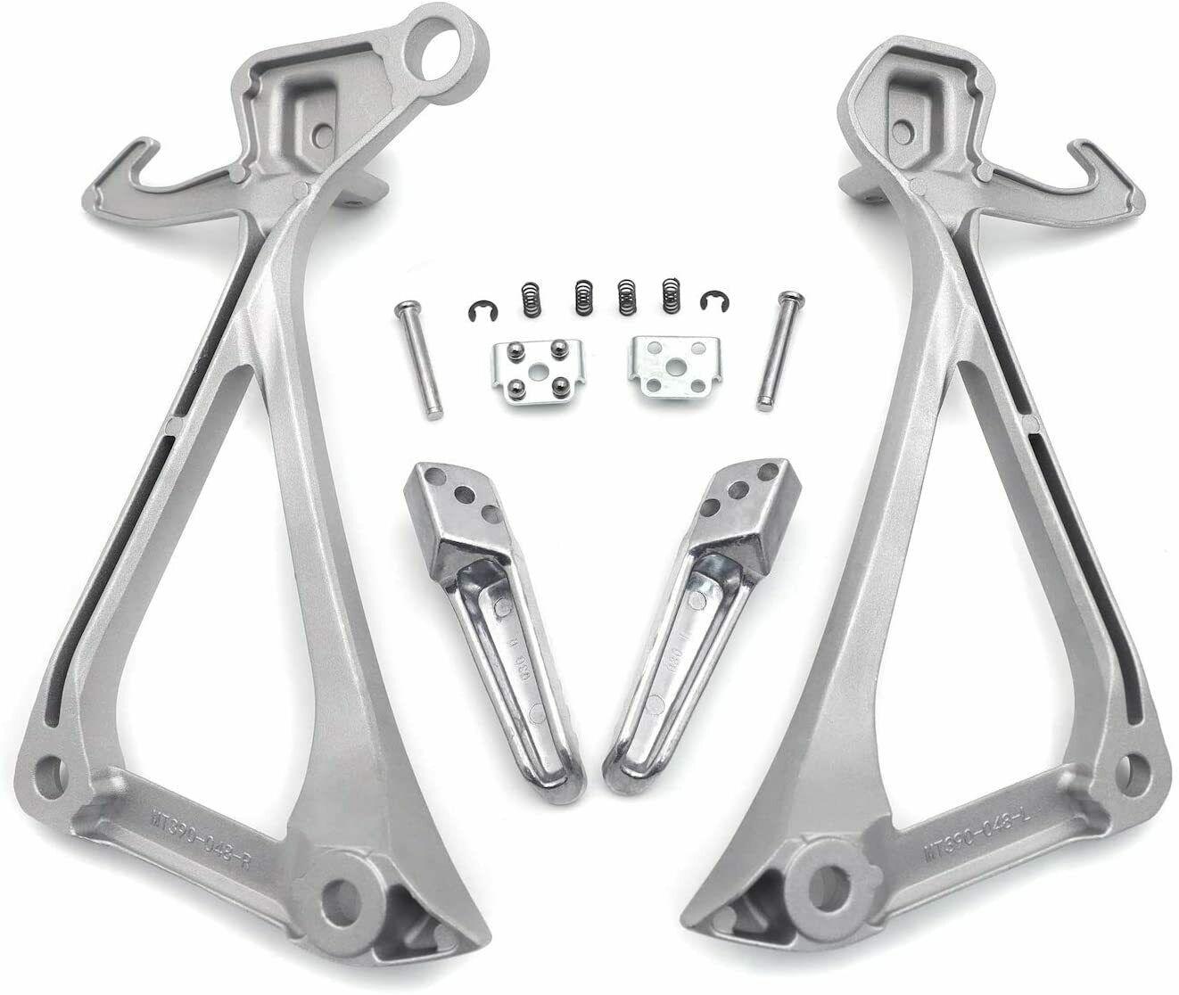 Rear Passenger Foot Pegs Footrest Bracket Fit For Kawasaki Ninja ZX10R 2011-2014 - Moto Life Products