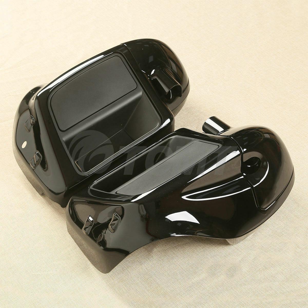 Lower Vented Fairing W/ 6.5" Speaker Box Pod Fit For Harley Touring Glide 14-22 - Moto Life Products