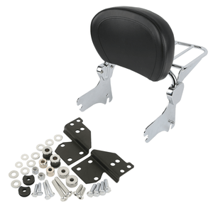 Backrest Sissy Bar Luggage Rack w/ Docking Kit Fit For Harley Road King 97-08 07 - Moto Life Products