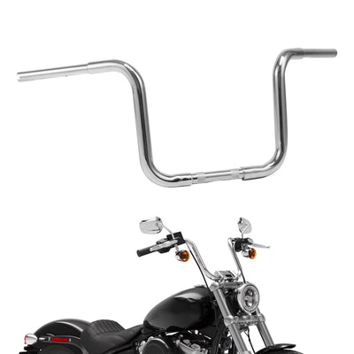12" Rise Ape Hanger Handlebar Fit For Harley Softail FLST FXST Sportster XL Dyna - Moto Life Products