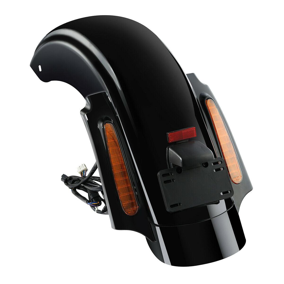 Rear Fender System Fit For Harley Touring Electra Glide 09-2013 Black CVO Style - Moto Life Products