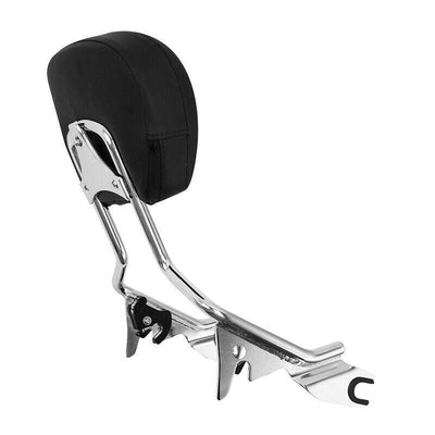 Detachable Backrest Sissy Bar Fit For Harley Touring Street Road Glide 09-2022 - Moto Life Products