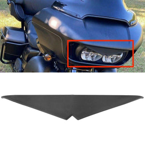 Motorcycle Headlight Eyebrow Eyelid Mean Mug Bezel For Harley Road Glide 2015-up - Moto Life Products