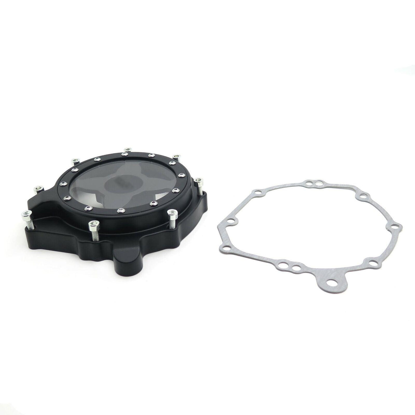 Engine Stator Cover See Through For Honda 04-07 CBR1000RR/ 04-14 CB 1000RR Black - Moto Life Products