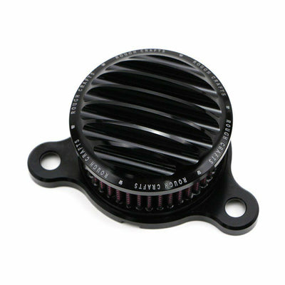 Air Cleaner Intake Filter System Kit for Harley Sportster 1200 883 CNC Black - Moto Life Products
