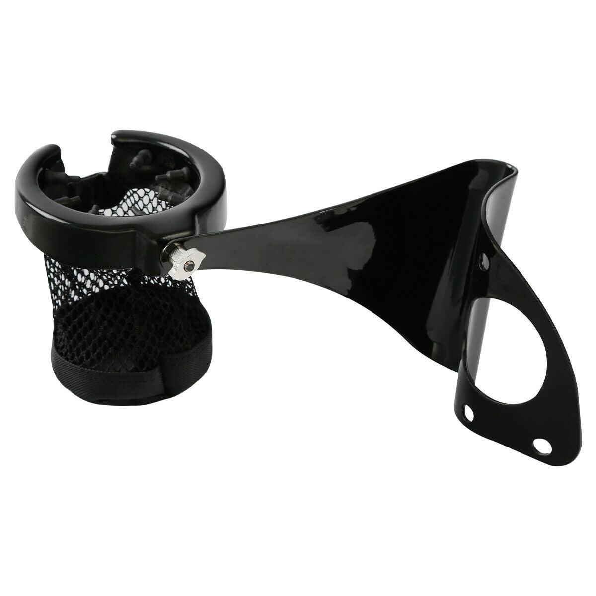 Rear Drink Cup Holder Passenger Fit For Harley Touring Street Road Glide 2014-Up - Moto Life Products