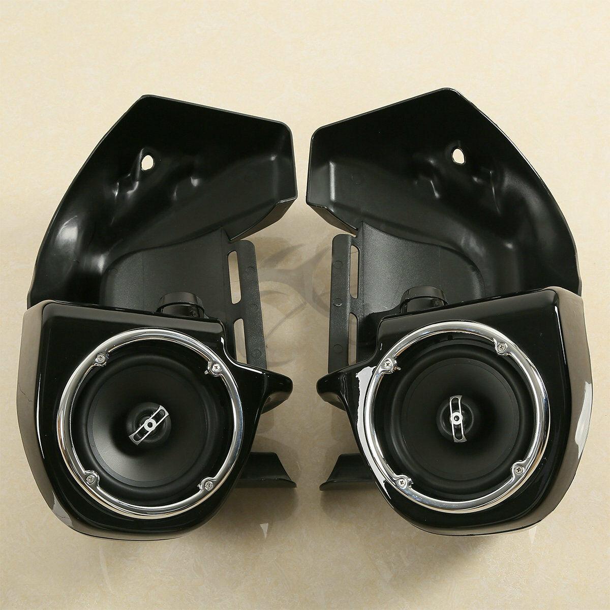 Lower Vented Fairings w/ 6.5" Speaker For Harley Touring Road Street Glide 83-13 - Moto Life Products
