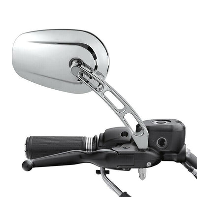 Chrome Rear View Mirrors For Harley Touring Road Electra Street Glide 1994-2022 - Moto Life Products