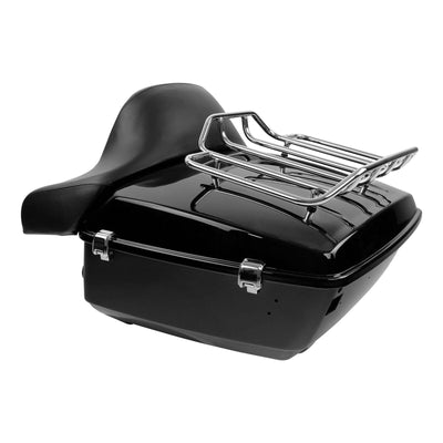King Pack Trunk Two Up Rack Fit For Harley Tour Pak Touring Road Glide 2009-2013 - Moto Life Products