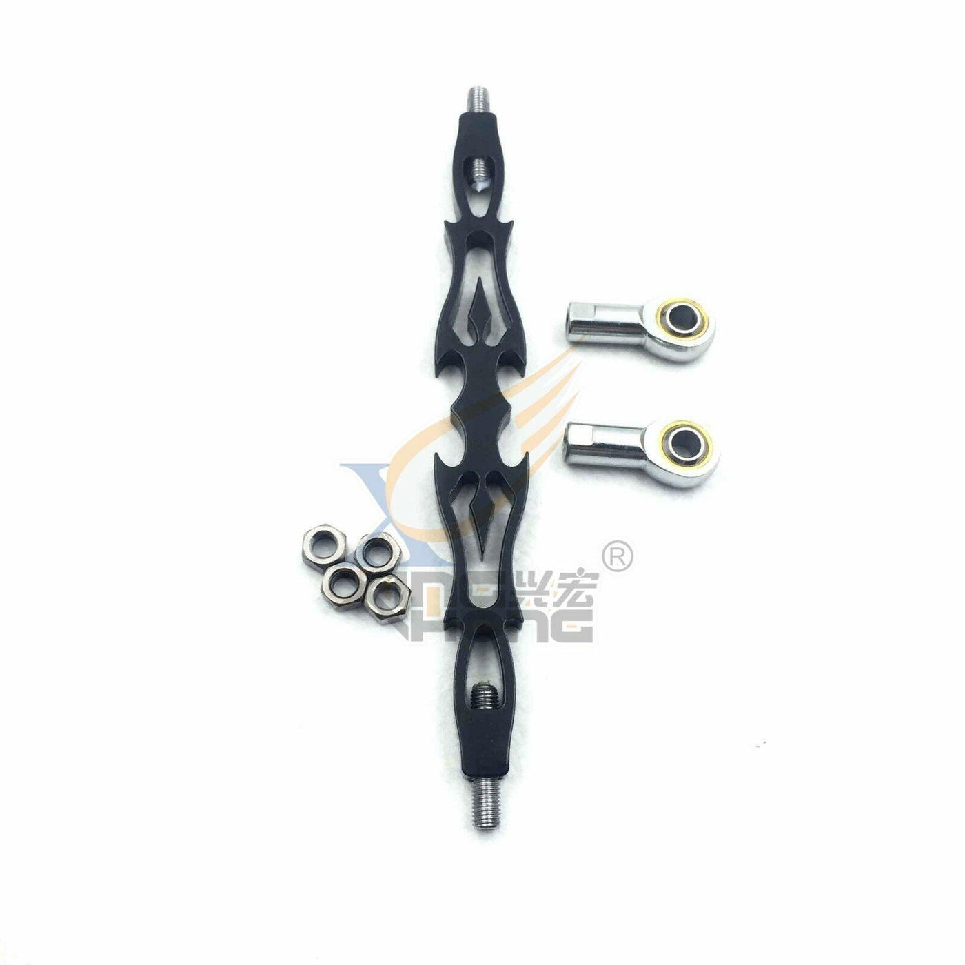 BLACK Spear Shift Linkage For Harley Softail Fxdwg Dyna Glide Flhr Flht - Moto Life Products