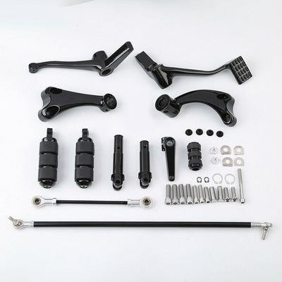 Forward Controls Complete Kit Pegs& Levers& Linkages For Harley Sportster  04-13 - Moto Life Products