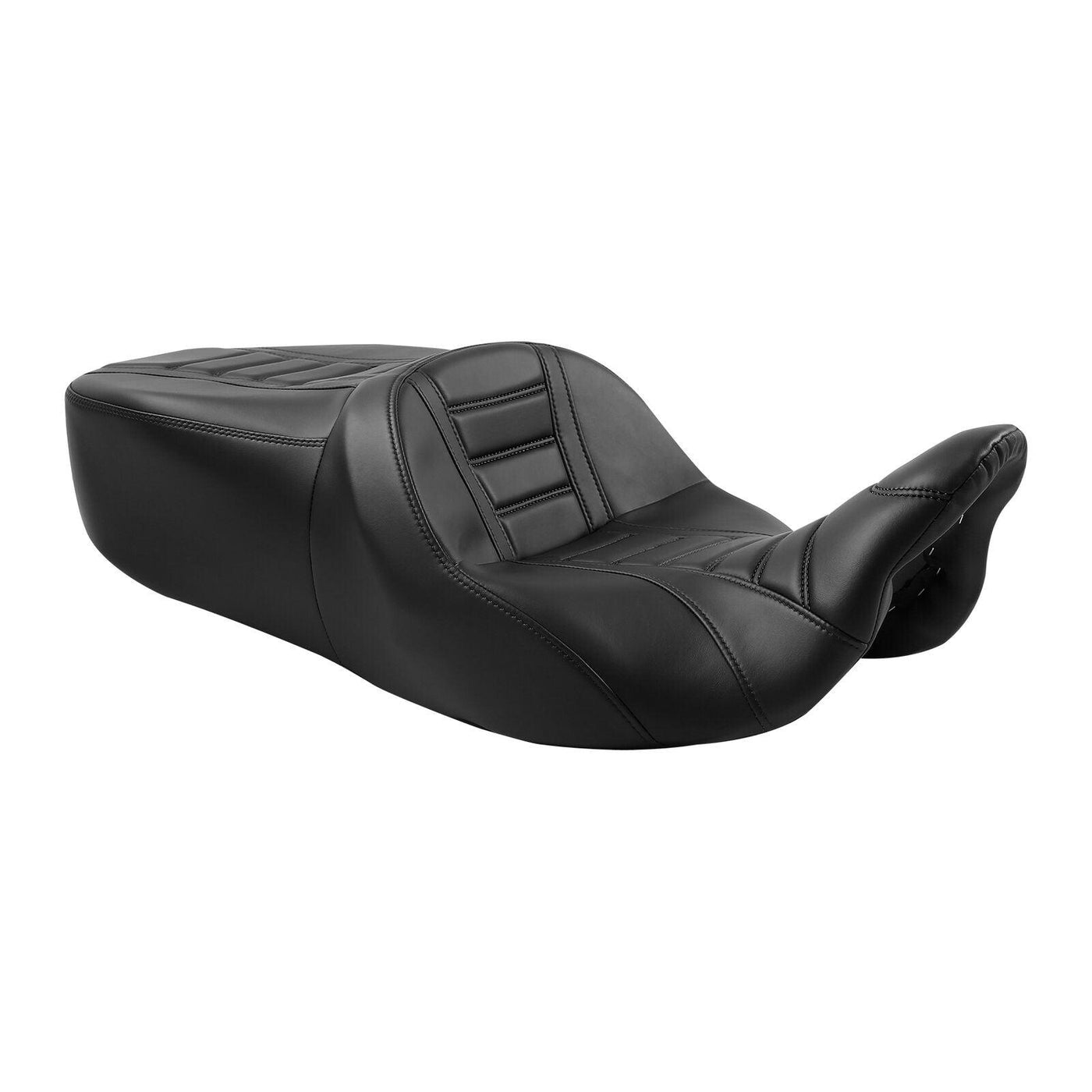 Black Rider Driver & Passenger Seat Fit For Harley Touring Road Glide 2009-2021 - Moto Life Products