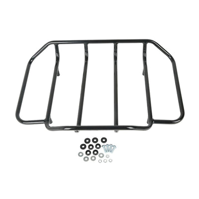 King Pack Trunk Two Up Rack Fit For Harley Tour Pak Sport Glide FLSB 18-22 Black - Moto Life Products