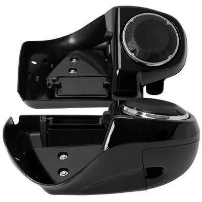 Fit For Harley Touring Road King 14-21 Lower Vented Fairing 6.5" Speaker Box Pod - Moto Life Products