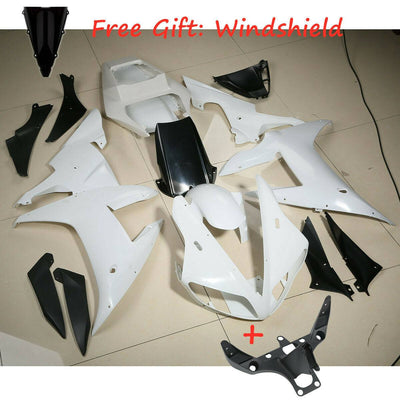 Unpainted Fairing Bodywork&Upper Stay Front Bracket Fit For Yamaha YZF-R1 02-03 - Moto Life Products