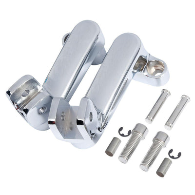 Chrome Passenger FootPeg Mount Bracket For Indian Chieftain Classic 2014-2020 18 - Moto Life Products