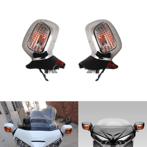 Rearview Mirrors w/ Turn Signals Fit For Honda Goldwing 1800 GL1800 2001-2011 US - Moto Life Products
