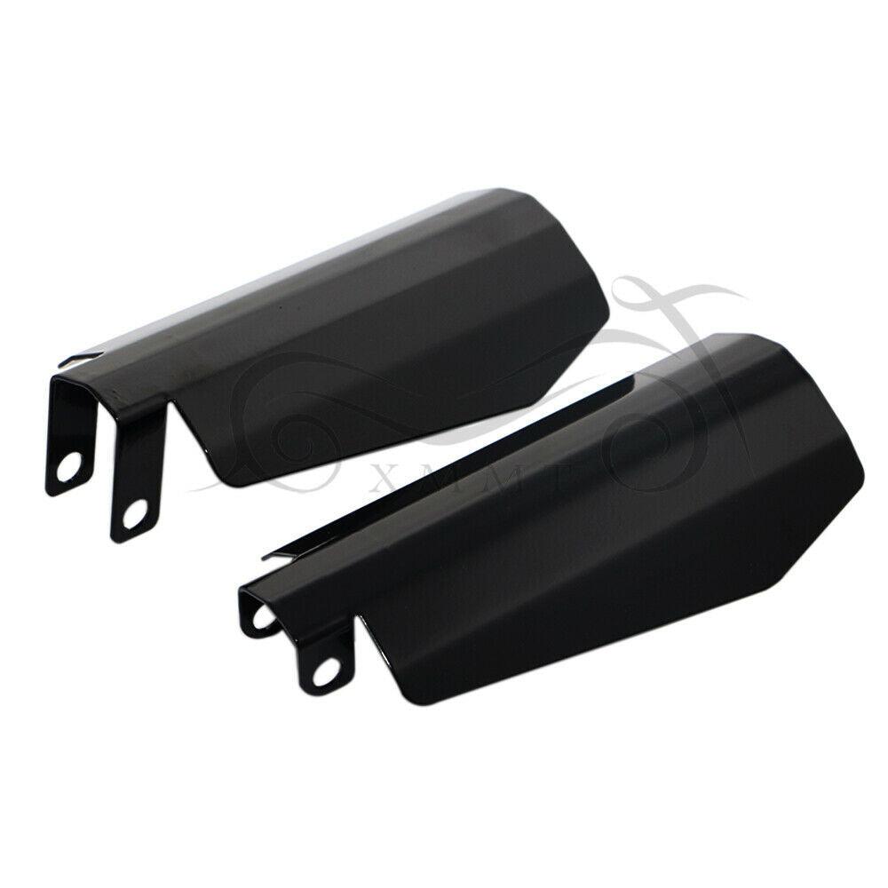 Motorcycle Gloss Black Coffin Cut Hand Guard For Harley Electra Glide Road King - Moto Life Products