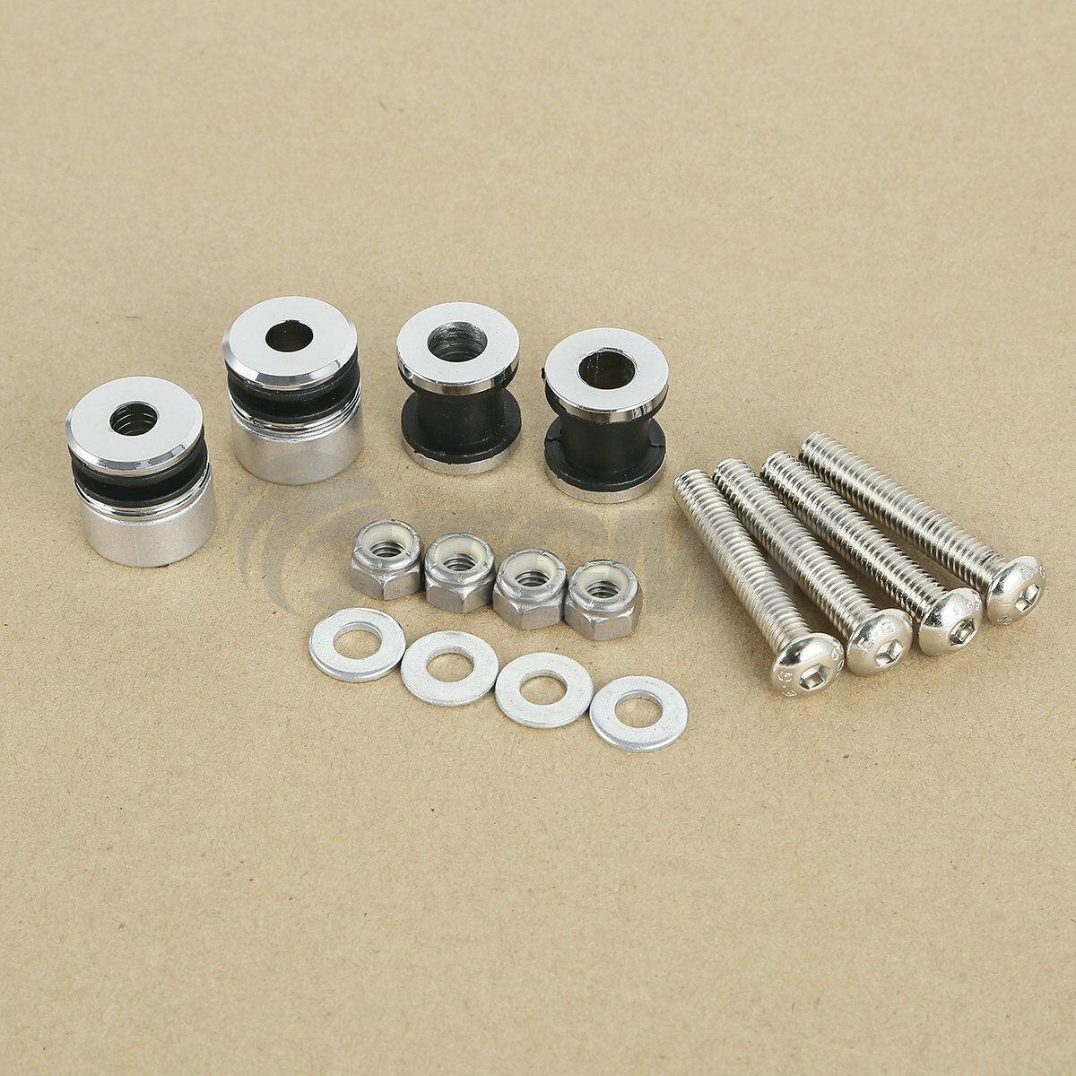 Docking Hardware Kit For 2000-17 Harley Softail Detachable Sissy Bar S ...