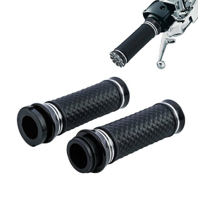 1'' Handlebar Electric Hand Grips Fit For Harley Dyna Softail Touring Road King - Moto Life Products