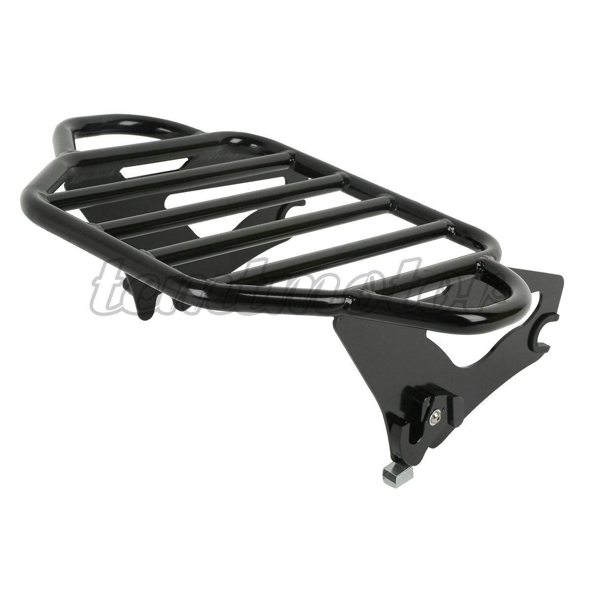 Detachable 2-Up Luggage Rack Fit For Harley Road King Street Electra Glide 09-21 - Moto Life Products
