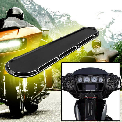 CNC Fuel Tank Dash Track Insert Cover For Harley 08-UP Electra Road Glide FLHX - Moto Life Products