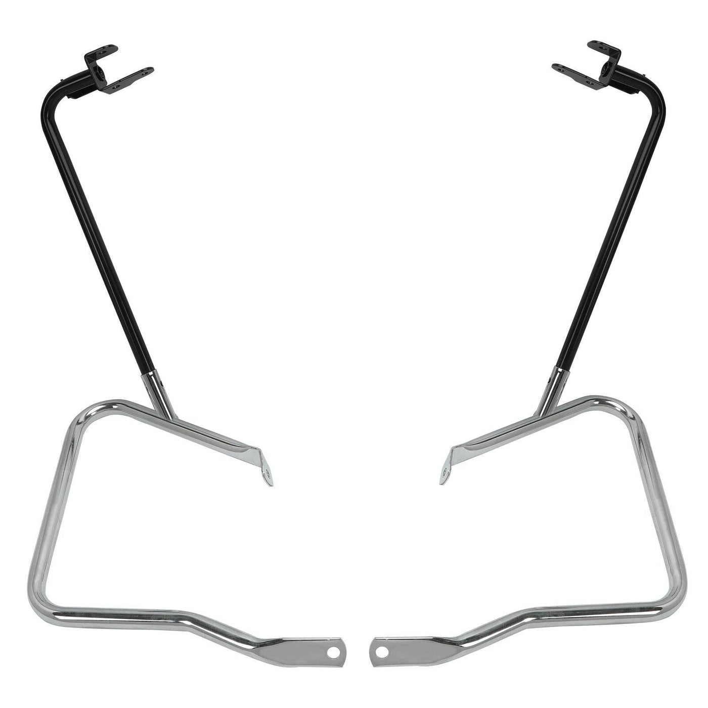 Rear Saddlebag Brackets Guard Bars Supports For 14-21 Harley Touring Models FLHX - Moto Life Products