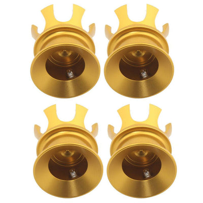4PCS Head Bolt Topper King Crown Cap Engine Cover Trim For Harley Electra Glide - Moto Life Products