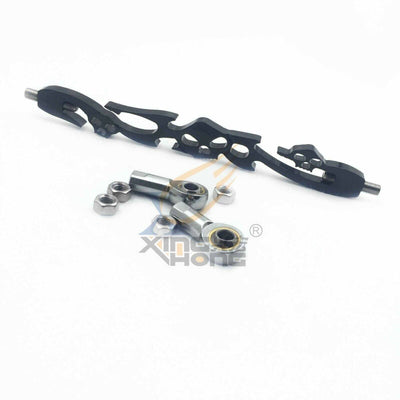 Skull Shift Linkage For 1980 to up Harley Softail Fxdwg Dyna Glide Flht Black - Moto Life Products