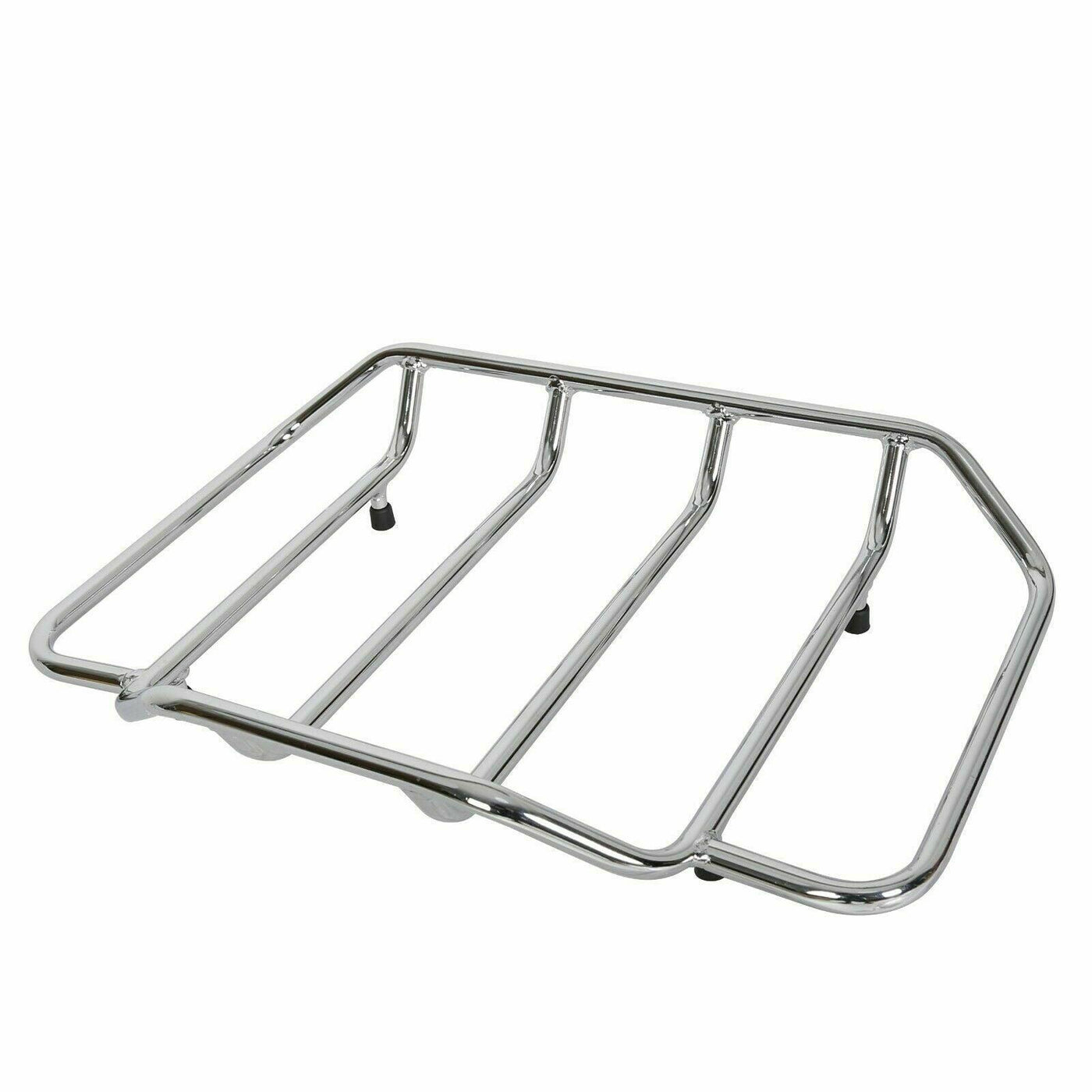 New Chromed Tour Pack Top luggage Rack Rail For Harley touring Trunk Pak FL - Moto Life Products