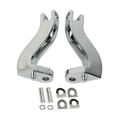 Rear Passenger Footpeg Mount Kits fit for Harley Road King Electra Glide 93-16 - Moto Life Products