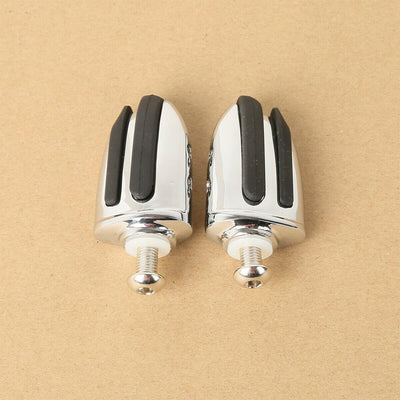 2PCS Pilot Shifter Pegs Fit For Harley Electra Street Road King Tri Glide Chrome - Moto Life Products