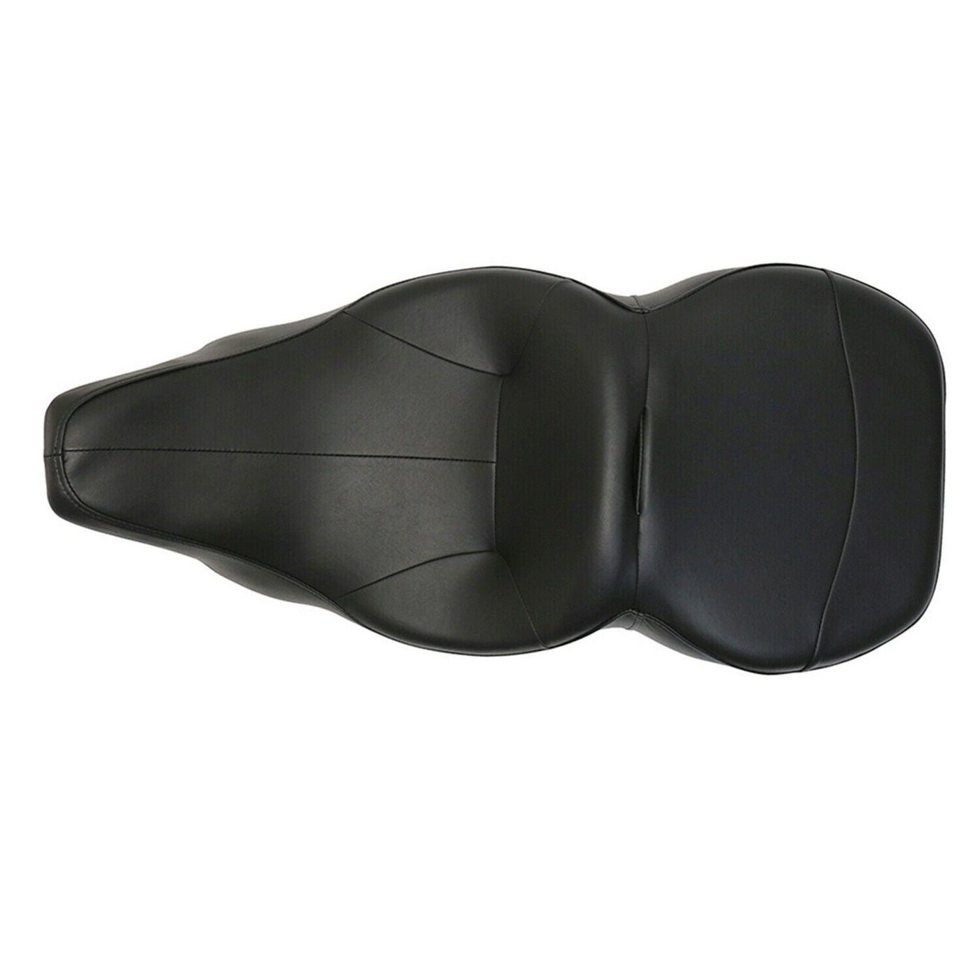 Driver Rider Passenger Two-Up Black Seat For Harley Electra Glide Classic 97-07 - Moto Life Products