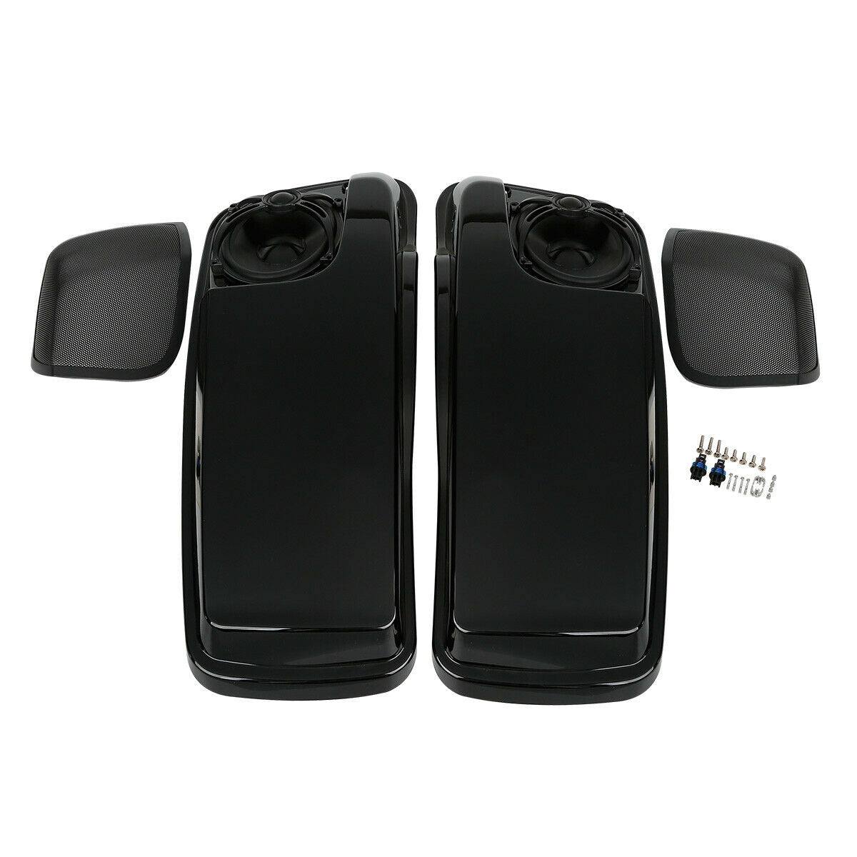 Saddlebag Lids W/5×7 Speakers Fit For Harley Touring Electra Street Glide 14-18 - Moto Life Products