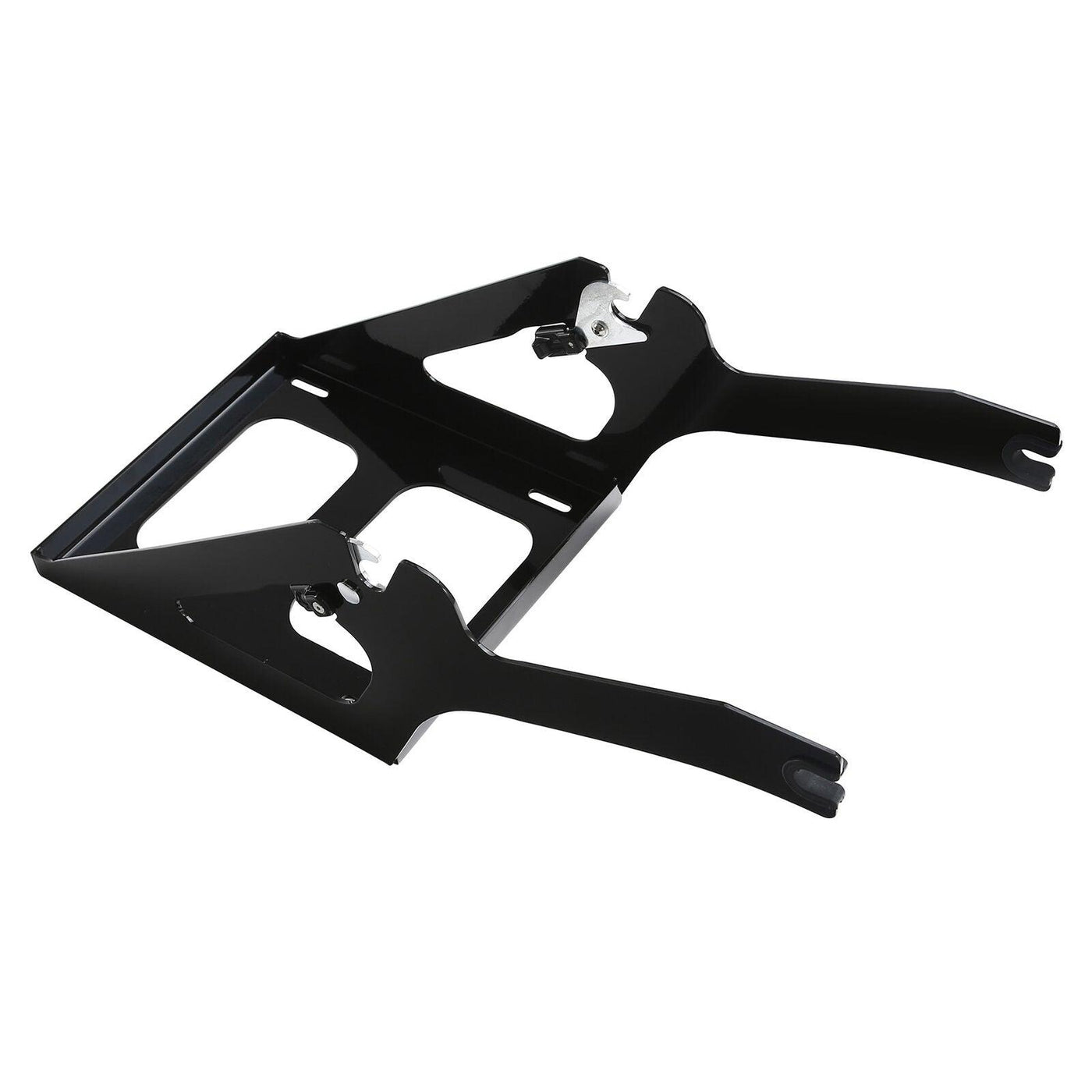 2-Up Mounting Rack Fit For Harley Deluxe FLDE Heritage Classic 18+ Black/Chrome - Moto Life Products