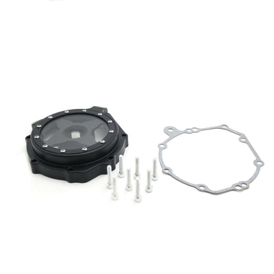 Engine Stator Cover See Through For Honda 04-07 CBR1000RR/ 04-14 CB 1000RR Black - Moto Life Products