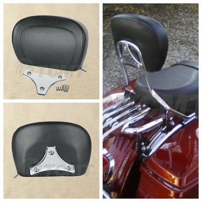 Sissy Bar Passenger Backrest Pad For Harley HD Touring Street Glide FLHX 97-19 - Moto Life Products