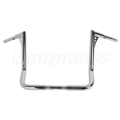 Chrome 16" Ape Hangers Bars 1.25" Handlebars Fit For Harley Glide FLHT FLHTC 82+ - Moto Life Products