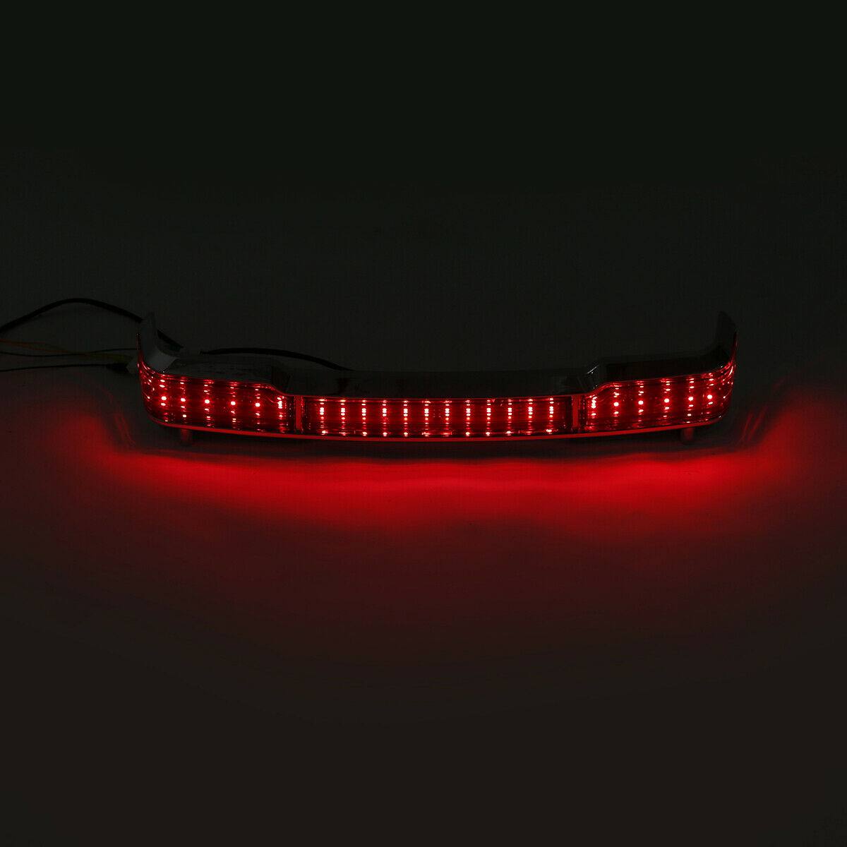 Unpainted LED Tail Brake Light Fit For Harley Classic Ultra King Tour Pack 97-13 - Moto Life Products