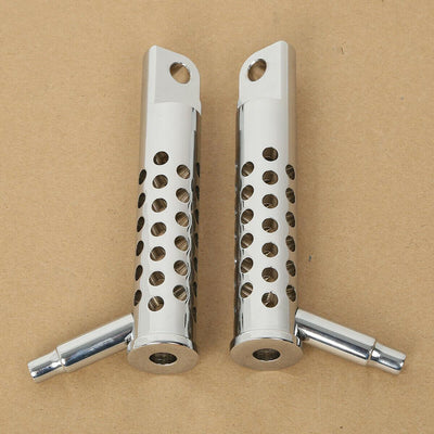 45° Silence Drilled Footpegs Pegs Fit For Harley Sportster XL883L 1200 2011-2021 - Moto Life Products