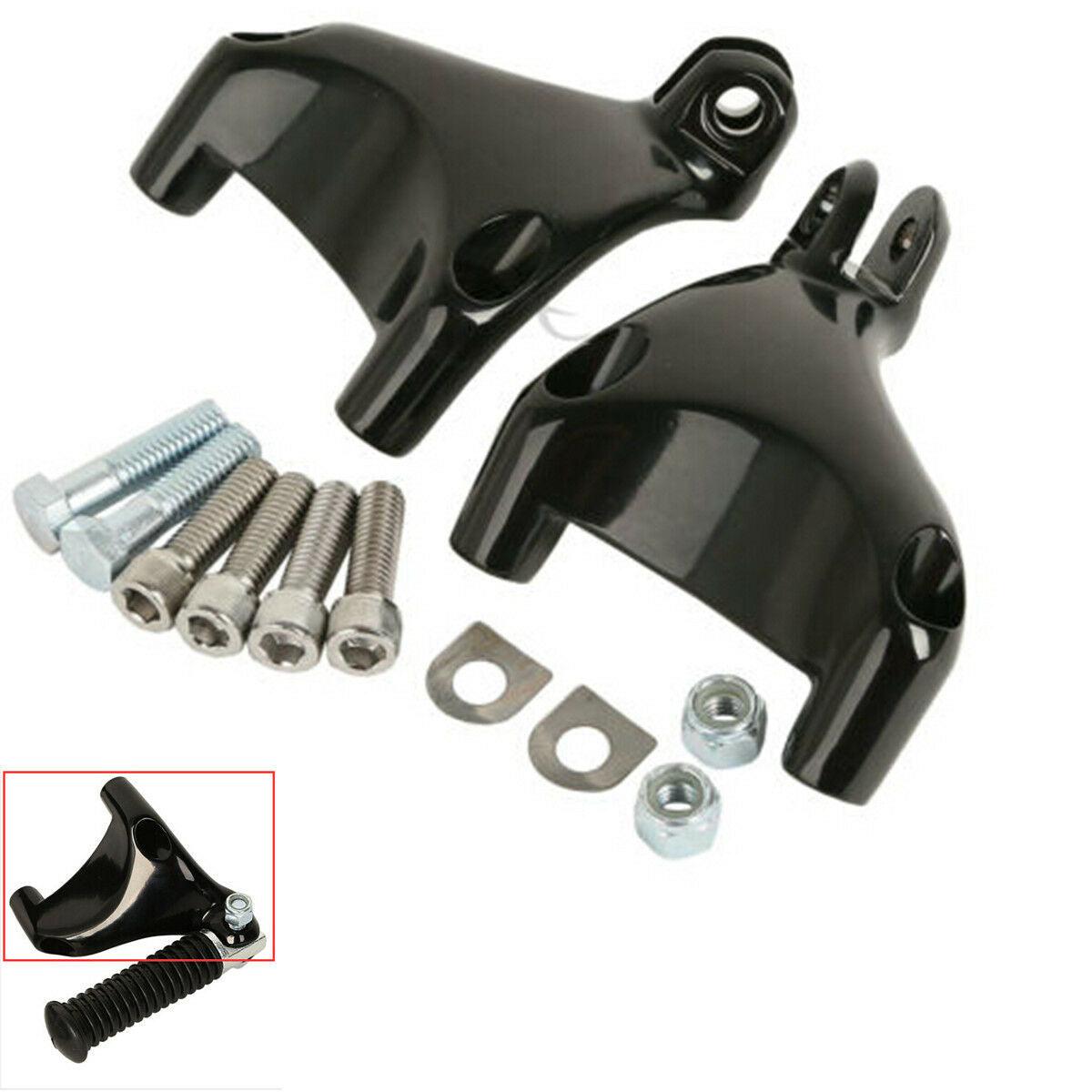 Passenger Foot Pegs Mount Fit For Harley Davidson 883 1200 XL Sportster 04-13 - Moto Life Products