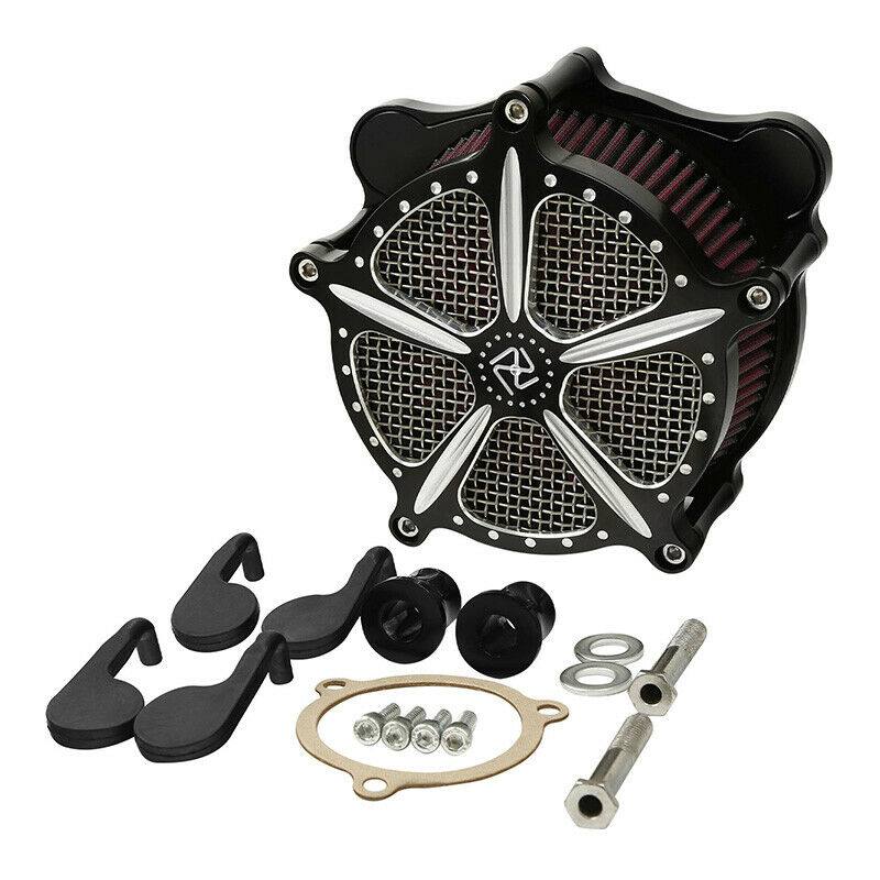 Speed 5 Air Cleaner Filter Accessories Fit For Harley Road Electra Glide 08-16 - Moto Life Products