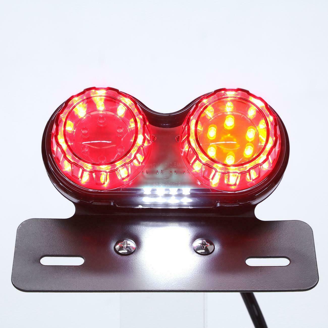 For Motorcycle Quad ATV Dirt Bike LED Brake Stop Rear Tail Light Lamp Universal - Moto Life Products