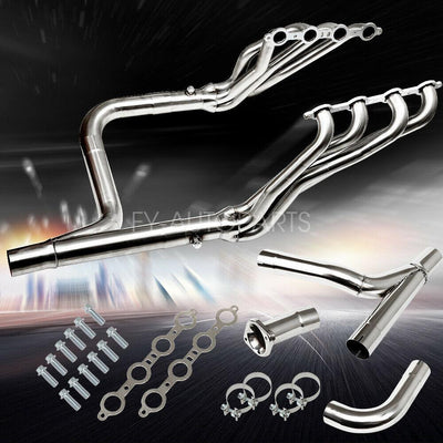 FIT 99-06 CHEVY/GMC Silverado/Sierra 1500 GMT800 Headers Exhaust Manifold+Y-Pipe - Moto Life Products