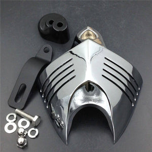 Chrome  Twin Horn Cover Cowbell For 1992-2020 Harley Davidson Motorcycles - Moto Life Products