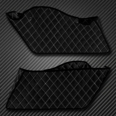 White Thread Extended Bags Inserts Non Stretched Saddlebag Liners Fit For Harley - Moto Life Products