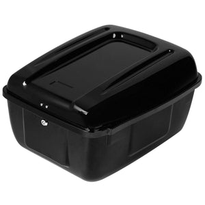 Gloss Black Police Trunk Fit For Harley Tour Pak Pack Electra Street Road Glide - Moto Life Products